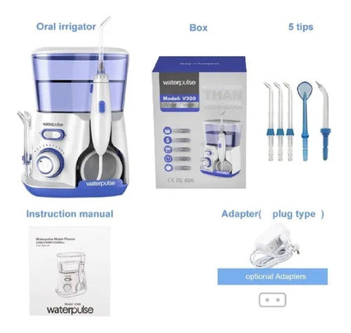 Waterpulse Irrigador Oral Limpiador Dental 800ml Odontología