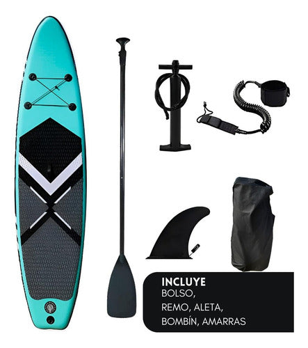 Stand Up Paddle para Adultos Sup Vibrant  10,5 Pies Inflable