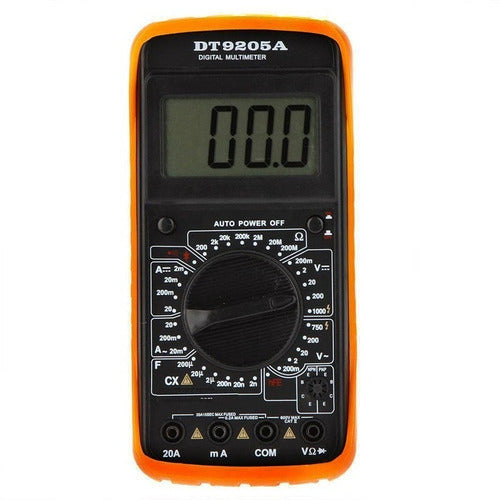 DT9205A Multimetro Digitale LCD AC - DC Amperometro Resistenza Capacità - Foto 13