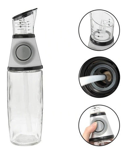 Botella Rociador Pulverizador Dispensador Aceite Vinagre 500 ml
