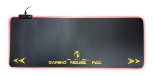 Mousepad Xl Rgb Led Gamer 80x30 4mm