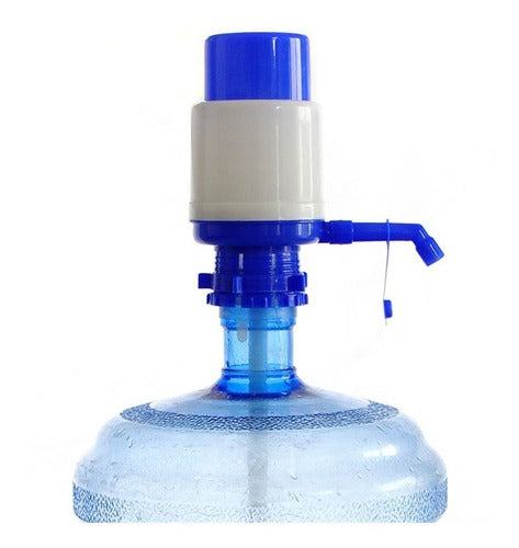 Dispensador Agua Manual Bidón Bomba Botellón 20 lt