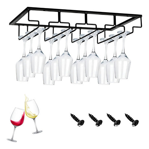 6 Porta Copas Colgantes De Fieltro Para Vino - Con Cinta De 1.5m, Ideales Para Fiestas, Bodas Y Catas