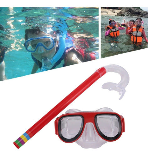 Set de Buceo Infantil Snorkel para Piscina Playa Niño