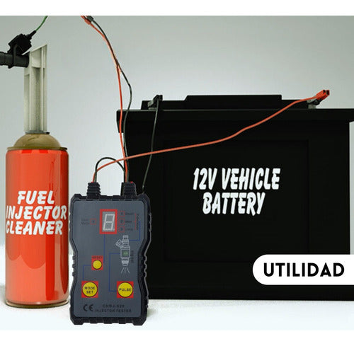 Tester Probador Inyectores Combustible Automotriz 12v