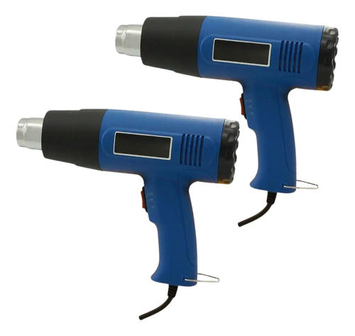 PISTOLA DE CALOR WADFOW A BATERIA 20V P20S 300/550°C 100/200 L/MIN WKH1501