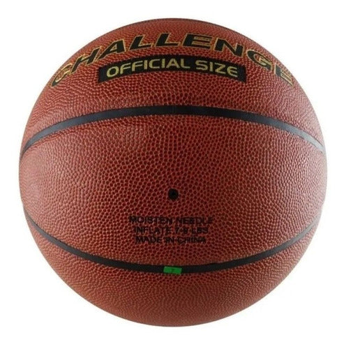Balón Básquetbol Basket Pu N°7 Uk Time Tamaño Oficial