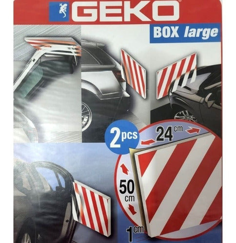 2 Paneles Antigolpes Vehículo 24*50*1 cm Geko