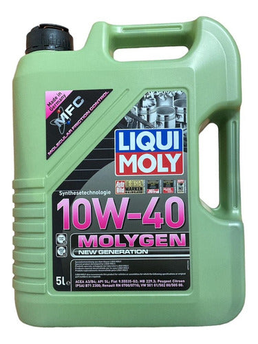 Aceite Motor Molygen New Generation 10w40 Liqui Moly 5l