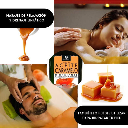 Therapy Skin Aceite Masaje Drenaje Linfático Caramelo 250ml