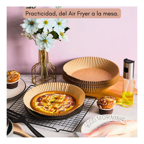 500 Protector Air Fryer Papel Antiadherente Freidora — Te lo tenemos Chile
