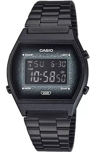 Reloj Casio Mujer B640wbg-1b Negro Brillos Digital Original