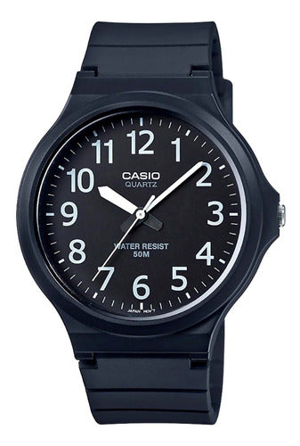 Reloj Casio Análogo Resina Hombre Mw-240 Colores Surtidos