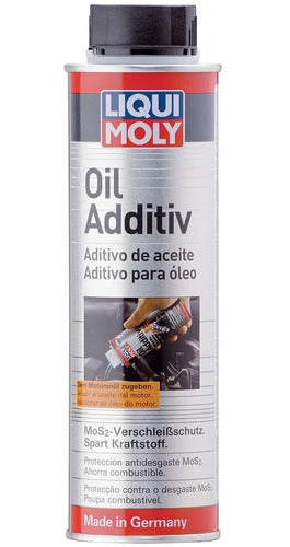 Aditivo Antifriccionante Oil Additiv Liqui Moly 300ml Mos2