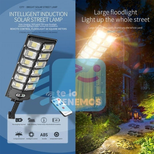 2 Foco 504 Led Reflector Solar Exterior 300w Ip65 W789b-6