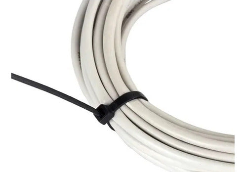 120 Bridas Amarra Cables Cremallera Resistentes 3.6mmx250mm